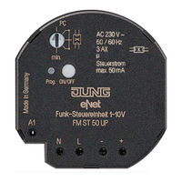 Jung FM ST 50 UP Operating Instructions Manual