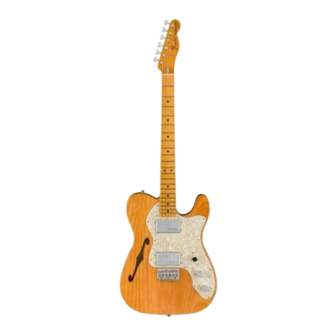 Fender Telecaster Thinline Parts List