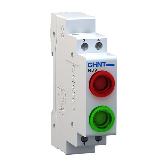 CHINT ND9 Mounting Instructions