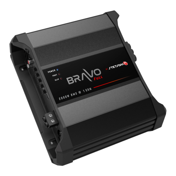 StetSom BRAVO Full 2000 User Manual