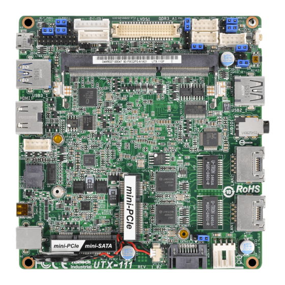 ASROCK UTX-111 User Manual