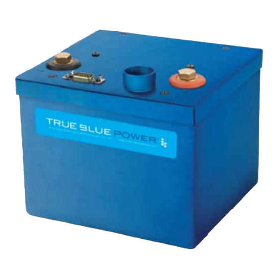 True blue power TB-14 Series Installation Manual And Operating Instructions