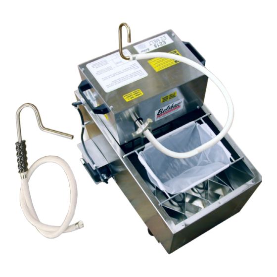 Belshaw Brothers EZMelt 18 Operator's Manual