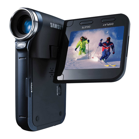 Samsung SCX300L - Flash Memory Divx Camcorder User Manual