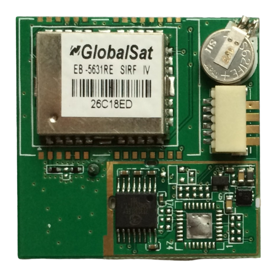 Globalsat EB-5631RE Manuals