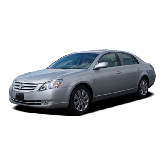Toyota 2007 Avalon Brochure & Specs
