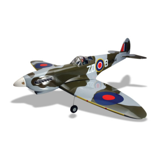 Black Horse Model Spitfire 40 Instruction Manual