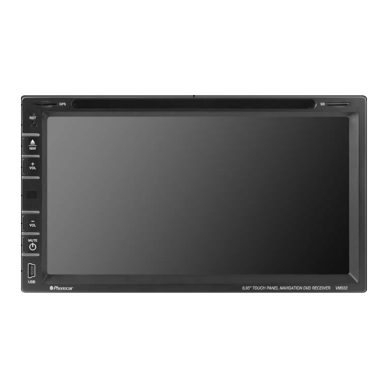 Phonocar VM 094 Instruction Manual