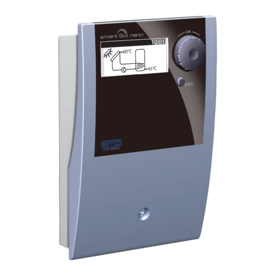emz Smart sol nano Operating Instructions Manual