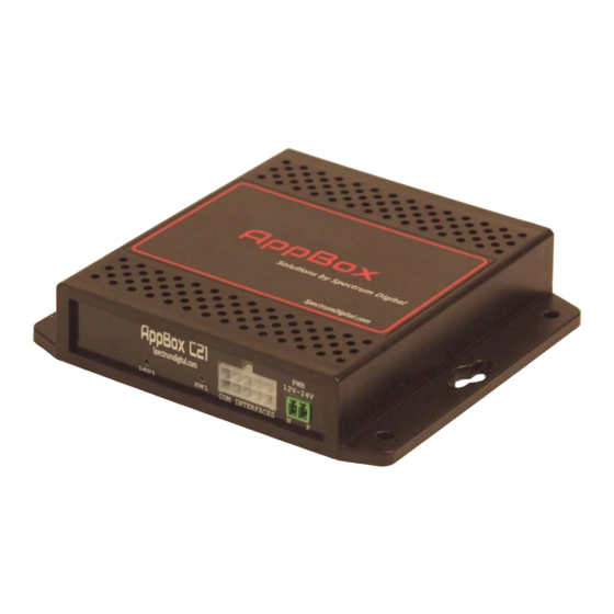 Spectrum Digital AppBox C21 User Manual