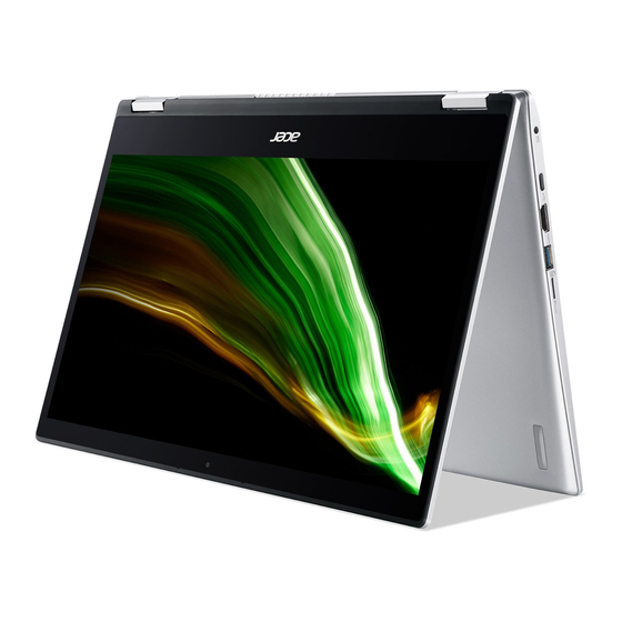 ACER SP114-31 MANUAL Pdf Download | ManualsLib