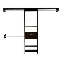 TUHOME Furniture Manchester 250 Closet System Assembly Instructions Manual