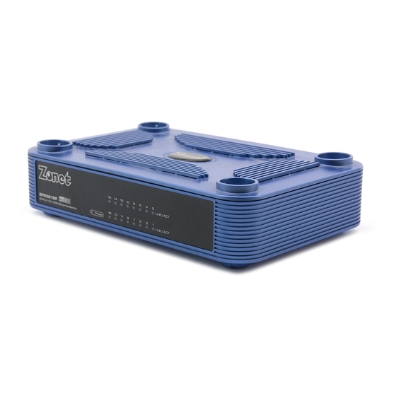 Zonet ZFS3216P Quick Installation Manual