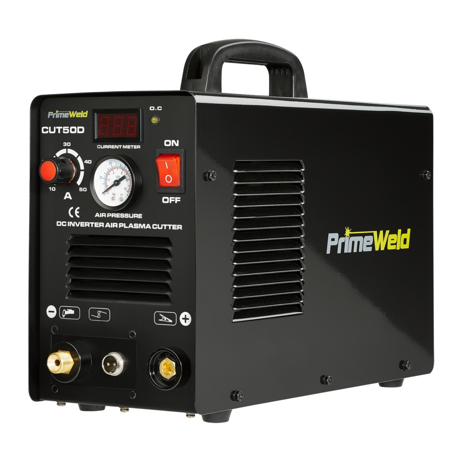 PrimeWeld CUT50D - Inverter Plasma Cutter Manual
