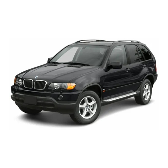 BMW X5 4.6IS Owner's Manual