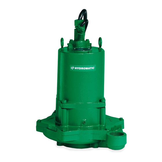 Hydromatic HPGF Installation And Service Manual