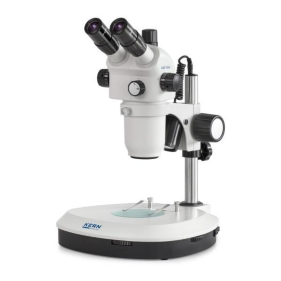 KERN OZO 551 User Instructions
