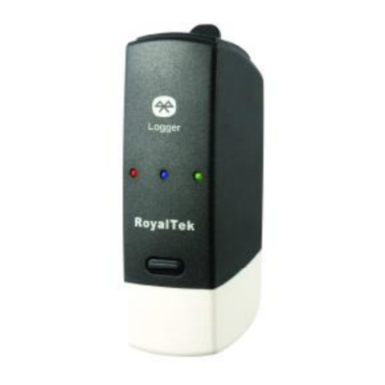 RoyalTek Bluetooth GPS Datalog Receiver MBT-1100 User Manual