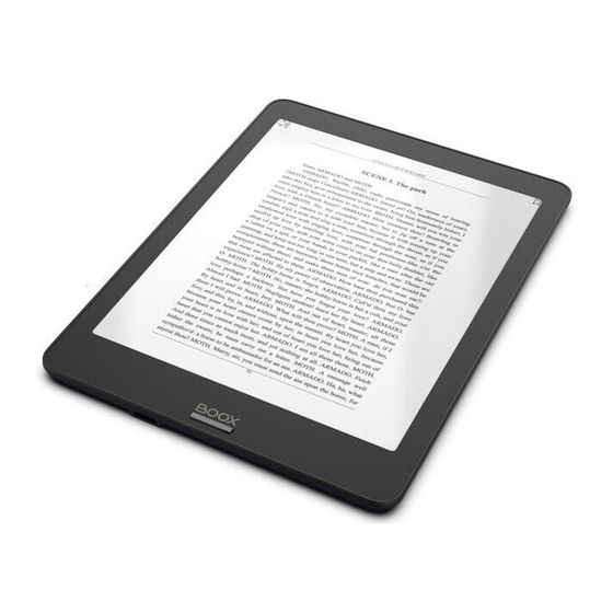 Onyx International SMART READING Series User Manual