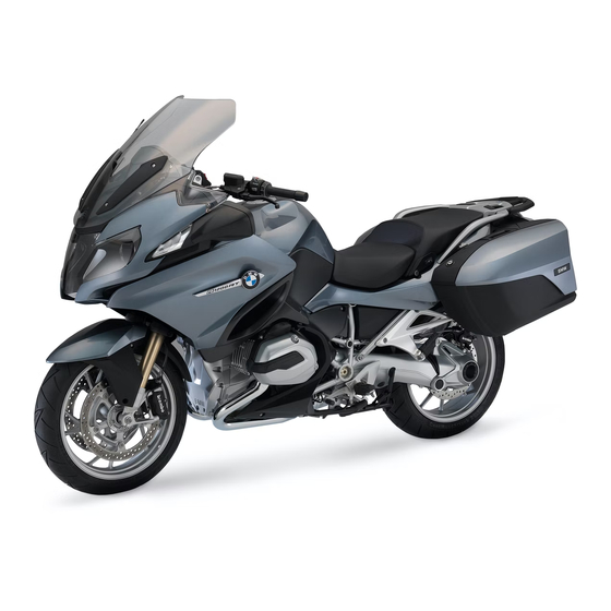 BMW Motorrad R 1200 RT 2007 Rider's Manual