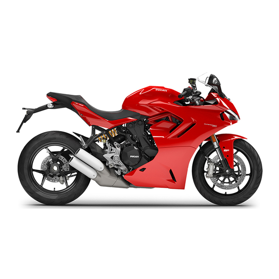 Ducati Supersport 950 Owner's Manual