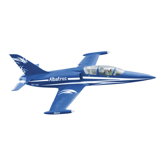 Black Horse Model ALBATROS L-39 Instruction Manual Book