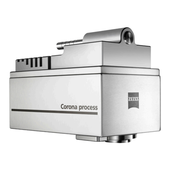 Zeiss Corona process User Manual