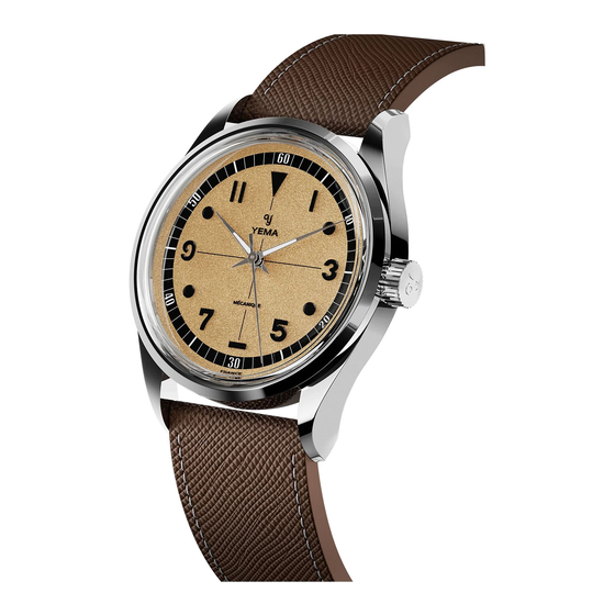 User Manuals: Yema URBAN FIELD YFLD23-40-UU64S Watch