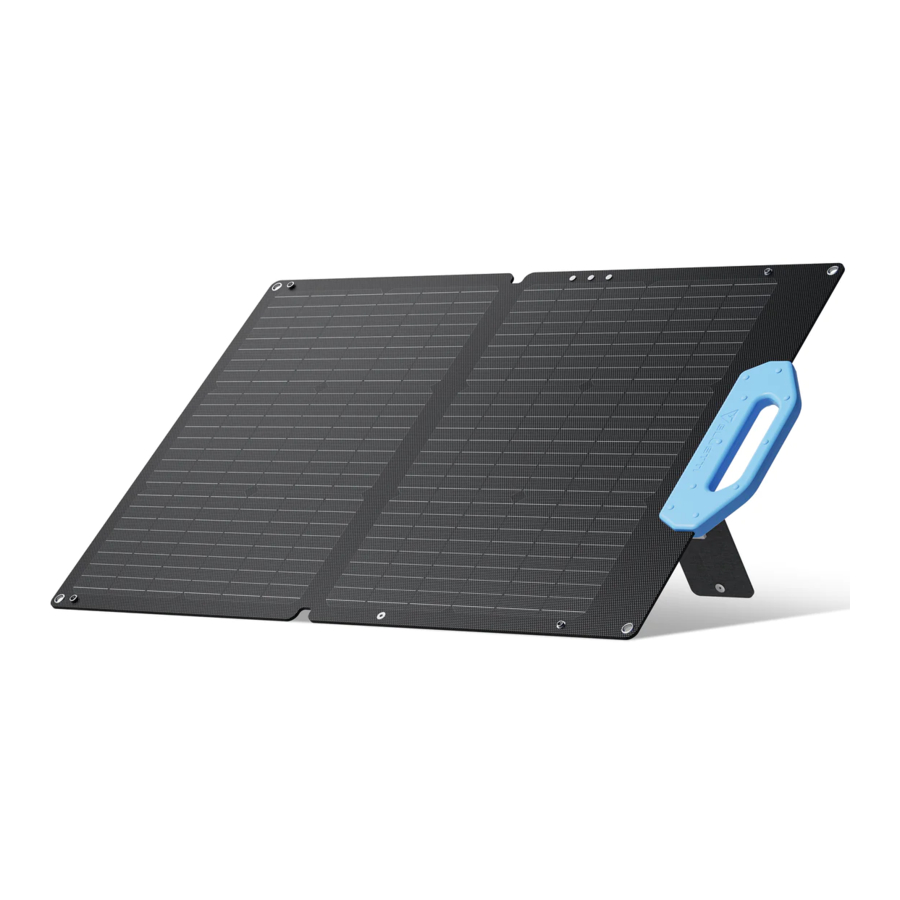 Bluetti PV68 - Solar Panel Manual