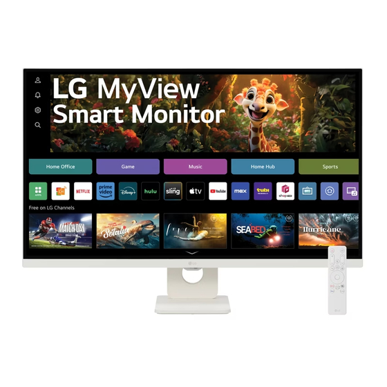 LG MyViem 27SR73U Owner's Manual
