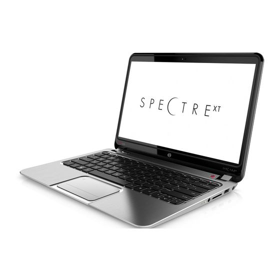 User Manuals: HP Spectre Laptop Intel Core