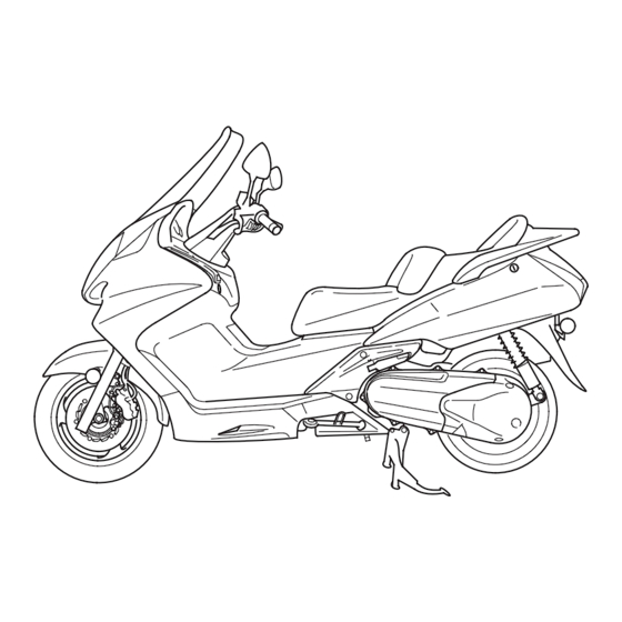 Honda SILVER WING FSC600A 2007 Owner's Manual