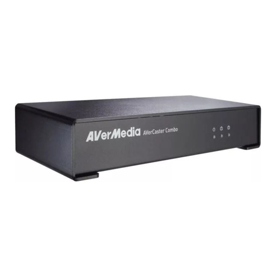 Avermedia AVerCaster Combo F236 Manuals