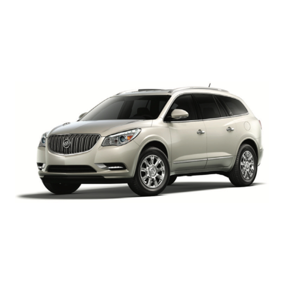 Buick 2015 Enclave Getting To Know Your