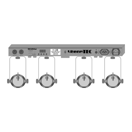 TECshow 4beamTEC User Manual