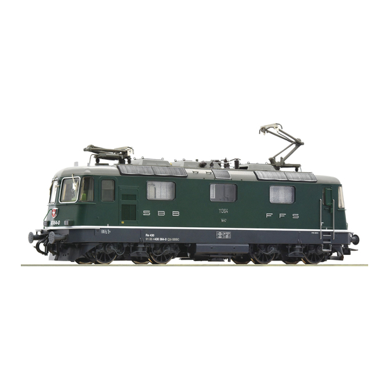 roco Re 430 Operating Manual