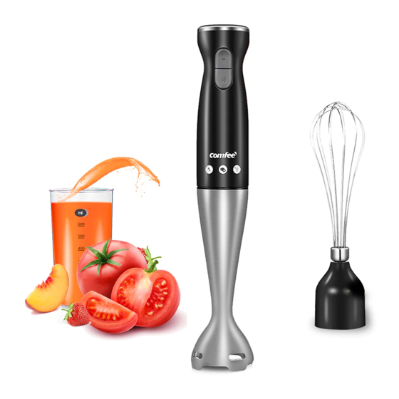 Comfee CHB20P4ATB Immersion Hand Blender Manuals