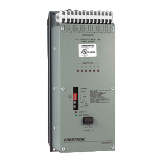 Crestron CNLDM-6 User Manual