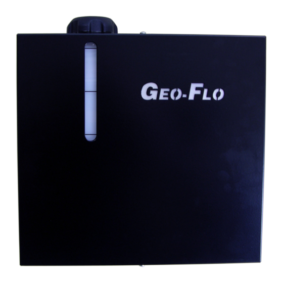 Geo-Flo Geo-Booster 3619 Installation, Operating And Maintenance Manual