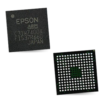 Epson S1C31W74 Technical Manual