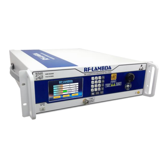 RF-Lambda REMC18G40GM Quick Start Manual