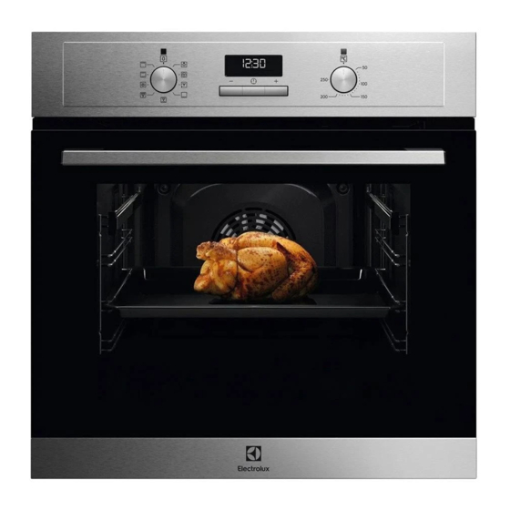 User Manuals: Electrolux EOF3H50BX Electric Oven