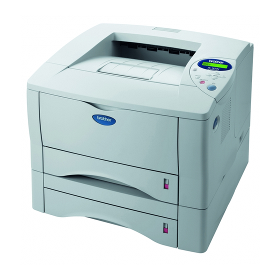 Brother HL-1870n Network User's Manual