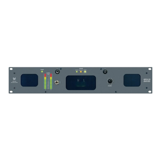 Wohler AMP2A-4S User Manual