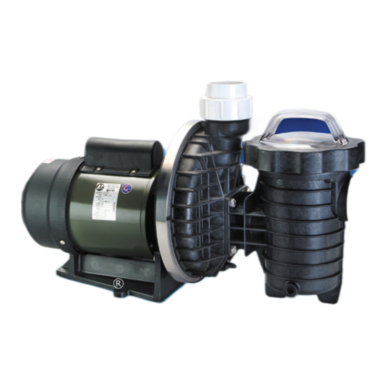 PoolRite Dominator series Quick Start Manual