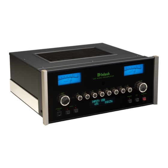 McIntosh C52 Owner's Manual