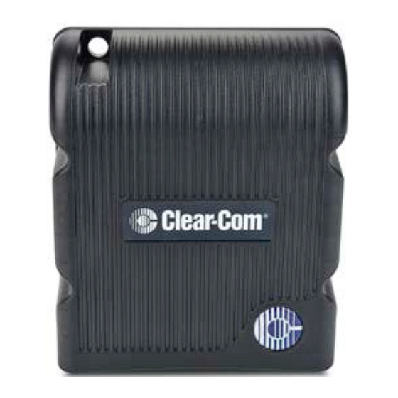 Clear-Com FreeSpeak II Quick Start Manual