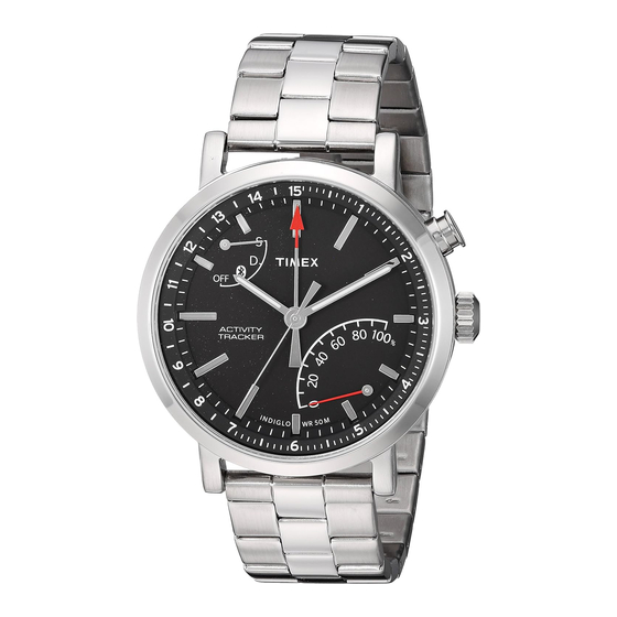 Timex METROPOLITAN PLUS User Manual