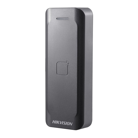 HIKVISION DS-K1802 Series User Manual