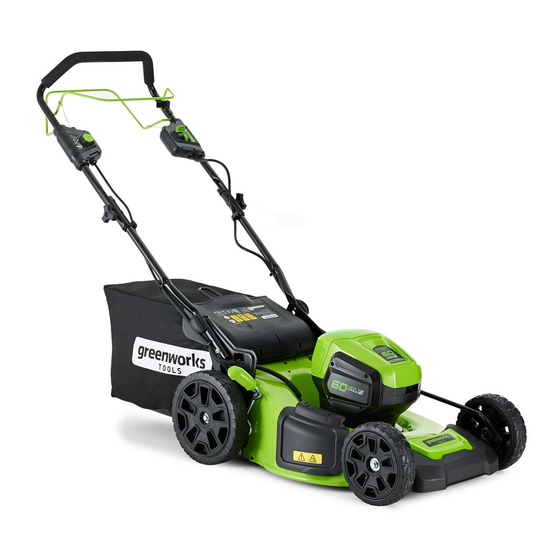 GreenWorks Pro LMC410 Operator's Manual